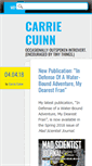 Mobile Screenshot of carriecuinn.com